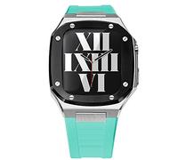 BNCXMO 41 mm45mmstinlesssteelStapsetForappleWatch44mmmetalcaseForiWatch87Series6Se5440mmDiyModificationKit