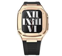 BNCXMO 41 mm45mmstinlesssteelStapsetForappleWatch44mmmetalcaseForiWatch87Series6Se5440mmDiyModificationKit