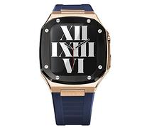 BNCXMO 41 mm45mmstinlesssteelStapsetForappleWatch44mmMetalcaseForiWatch87Series6Se5440mmDiyModificationKit