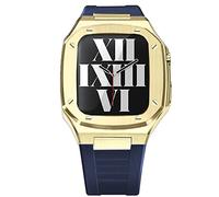 BNCXMO 41 mm45mmstinlesssteelStapsetForappleWatch44mmMetalcaseForiWatch87Series6Se5440mmDiyModificationKit