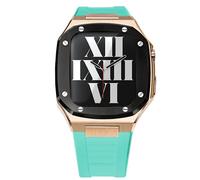 BNCXMO 41 mm45mmstinlesssteelStapsetForappleWatch44mmmetalcaseForiWatch87Series6Se5440mmDiyModificationKit