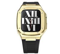 BNCXMO 41 mm45mmstinlesssteelStapsetForappleWatch44mmMetalcaseForiWatch87Series6Se5440mmDiyModificationKit