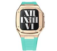 BNCXMO 41 mm45mmstinlesssteelStapsetForappleWatch44mmmetalcaseForiWatch87Series6Se5440mmDiyModificationKit
