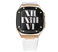 BNCXMO 41 mm45mmstinlesssteelStapsetForappleWatch44mmmetalcaseForiWatch87Series6Se5440mmDiyModificationKit