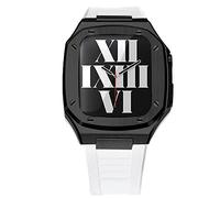 BNCXMO 41 mm45mmstinlesssteelStapsetForappleWatch44mmmetalcaseForiWatch87Series6Se5440mmDiyModificationKit