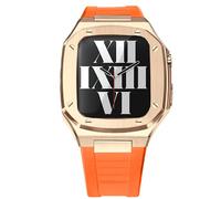 BNCXMO 41 mm45mmstinlesssteelStapsetForappleWatch44mmMetalcaseForiWatch87Series6Se5440mmDiyModificationKit