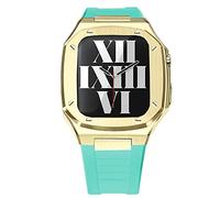 BNCXMO 41 mm45mmstinlesssteelStapsetForappleWatch44mmmetalcaseForiWatch87Series6Se5440mmDiyModificationKit