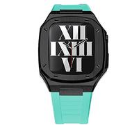 BNCXMO 41 mm45mmstinlesssteelStapsetForappleWatch44mmmetalcaseForiWatch87Series6Se5440mmDiyModificationKit