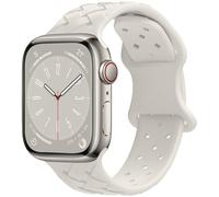 BNCXMO Adecuado para iWatch Solid Color SE9 trenzada con uñas en forma de hebilla de hebilla de silicona correa