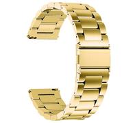 BNCXMO Banda de reloj de cadena de metal de liberación rápida, pulsera de pulsera de reloj de enlace de acero inoxidable 18 mm, 19 mm, 20 mm, 22 mm para hombres mujeres