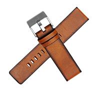 BNCXMO Banda de reloj de cuero genuino para diese DZ4323 4318 1657 7413 725 Corola de reloj 22 mm 24 mm 26 mm 28 mm Policía Marrón Brown Original Style