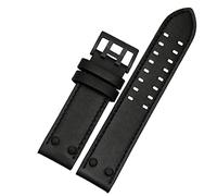 BNCXMO Banda de reloj de cuero genuino para Hamilton H760250 H77616533 Correas de vigilancia de la marca de la pulsera 20 mm 22 mm con botón Curo