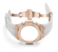 BNCXMO Banda de reloj de goma de tercera generación y estuche para Ga 2100 Relojes Strap Bisel Actualización sólida 3nd GA-2100 Banda modificada
