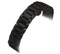 BNCXMO Banda de reloj de reemplazo de acero inoxidable 12 14 15 16 17 18 19 20 21 22 23 24 26 mm Agradable Guñas de reloj de la pulsera Gold 17 mm/Silver Gold/23 mm