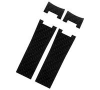 BNCXMO Banda de reloj impermeable para Ulysse Nardin Silicone Rubber Watchstap Sports Pulseras Sports Piezas de reemplazo de relojes
