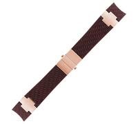 BNCXMO Banda de reloj impermeable para Ulysse Nardin Silicone Rubber Watchstap Sports Pulseras Sports Piezas de reemplazo de relojes