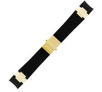 BNCXMO Banda de reloj impermeable para Ulysse Nardin Silicone Rubber Watchstap Sports Pulseras Sports Piezas de reemplazo de relojes