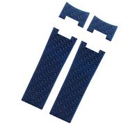 BNCXMO Banda de reloj impermeable para Ulysse Nardin Silicone Rubber Watchstap Sports Pulseras Sports Piezas de reemplazo de relojes