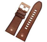 BNCXMO Banda de vigilancia de 28 mm Pulsero de cuero Genuino Diesel Reloj Strap Wutwatches Band para DZ7193 DZ7214 DZ7311 DZ7312 DZ7313 Corola de reloj