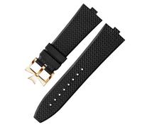 BNCXMO Banda de vigilancia de goma FKM FKM Senior para 4500V 5500V 7900 Corcha de reloj VC boca convexa de 7 mm Banda de relojes de pulsera