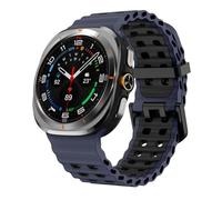 BNCXMO Banda marina para Galaxy Watch Ultra Strap 47 mm Accesorios Sport Silicone Correa Bracelet para Galaxy Watch7 Ultra 47 mm Strap