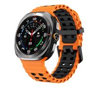 BNCXMO Banda marina para Galaxy Watch Ultra Strap 47 mm Accesorios Sport Silicone Correa Bracelet para Galaxy Watch7 Ultra 47 mm Strap