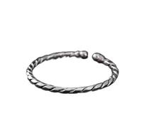 BNCXMO Bracelet S999 Joyas de pulsera de plata de plata de plata pura trenzada