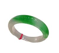 BNCXMO Brazalete birmano de jade para mujeres, hielo genuino, flores flotantes de hielo jadeita regalo de joyería para madre