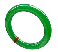 BNCXMO Brazalete de brazalete de jade birmano para mujeres Genuine Green Round Jadeite Bangles Regalo para madre (color: 56 mm)