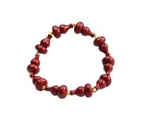 BNCXMO Brazalete genuino de cinabar Púrpura Arena de calabaza Joya de calabaza Fábrica de fábrica genuina de cinabro