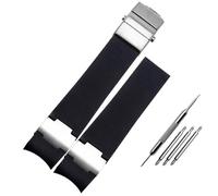 BNCXMO Cinturón de banda de muñequera de muñeca de goma impermeable de 22x20 mm y marina