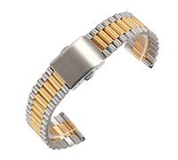BNCXMO Corcha de reloj 12 mm 14 mm 16 mm 18 mm 20 mm Corcha de acero inoxidable sólido UNECENDIDA DE CINTURA DE CINTO DE ACCESILLADOR DE METALLA DE METAL