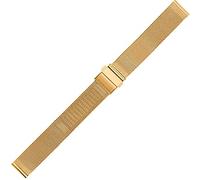 BNCXMO Corcha de reloj universal 16 mm 18 mm 20 mm 22 mm Liberación rápida Accesorios de reloj de correa de acero inoxidable /22 mm/oro