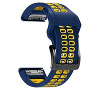 BNCXMO Correa de banda de vigilancia de 22 mm de 26 mm para 7 7x 6 5 más 935 945 Silicona Easyfit pulseras para 6x 5x 3 3 horas reloj