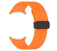 BNCXMO Correa de patrón de fibra de carbono para Galaxy Watch 7 Ultra 47 mm Banda de cierre de silicona para Galaxy Watch 7 Ultra Bracelet