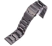 BNCXMO Correa de reloj, correa de acero inoxidable 18 mm 20 mm de 22 mm de 24 mm Correa de metal cepillada Accesorios de reemplazo de reemplazo de reemplazo