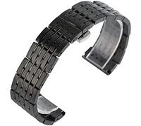 BNCXMO Correa de reloj, correa de pulsera de acero inoxidable 20 mm 22 mm de 24 mm Reloj Correas para hombres y mujeres Pulseras