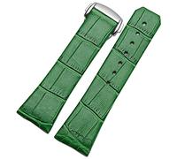 BNCXMO Correa de reloj de cuero genuina para Omega Constellation Serie Double Eagle Men Women 17 mm de 23 mm Banda de vigilancia