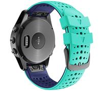 BNCXMO Correa de reloj Quickfit de 22 mm para Fenix 7, 6, 6Pro, 5, 5Plus, correa de silicona para Approach S60 S62 Forerunner 935 945, Fenix 7, A