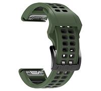 BNCXMO Correa de silicio de ajuste rápido de 26 mm de 26 mm para la banda de reloj enduro Fenix 6 6x Pro 5x Plus/Tactix Delta/Mk2i/Forerunner 945 pulsera