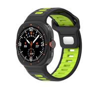 BNCXMO Correa de silicona deportiva para Galaxy Watch Ultra 47 mm Soft Loop dos bandas de color para Galaxy 7 Ultra No Gaps WatchBand