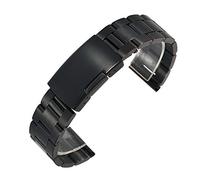 BNCXMO El brazalete de reemplazo de correa de malla de la correa de reloj es adecuada para relojes de 16 mm, 18 mm, 20 mm, 22 mm de ancho/dorado/18 mm