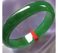 BNCXMO Emperador birmano natural Green Delicic Ice Permitible Jade Royal Bracelet, 60 mm