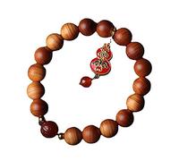 BNCXMO Feng shui sándalo riqueza pulsera auténtica wu lou joya de joya curting chakra meditación cristal reiki amulet riqueza afortunada de espíritus malignos pulsera para mujeres hombres