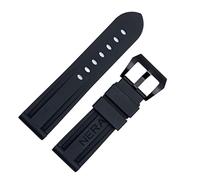 BNCXMO Fluorine Cubón 22 mm Banda de vigilancia de la banda de relojes de 24 mm para la correa de los relojes Panerai