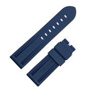 BNCXMO Fluorine Cubón 22 mm Banda de vigilancia de la banda de relojes de 24 mm para la correa de los relojes Panerai