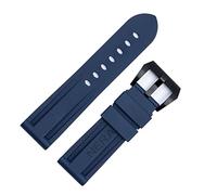 BNCXMO Fluorine Cubón 22 mm Banda de vigilancia de la banda de relojes de 24 mm para la correa de los relojes Panerai