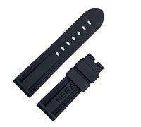 BNCXMO Fluorine Cubón 22 mm Banda de vigilancia de la banda de relojes de 24 mm para la correa de los relojes Panerai