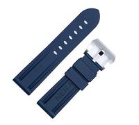 BNCXMO Fluorine Cubón 22 mm Banda de vigilancia de la banda de relojes de 24 mm para la correa de los relojes Panerai