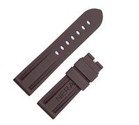 BNCXMO Fluorine Cubón 22 mm Banda de vigilancia de la banda de relojes de 24 mm para la correa de los relojes Panerai
